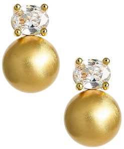 Abby - Double Earring - 18k Gold Plated - Belle of the Ball Collection