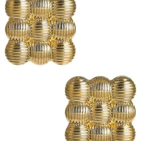 Ava - Statement Stud Earring - 18k Plated