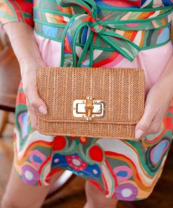 Chestnut Lilly Clutch