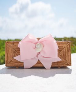 Colette - Fluffy Bow - White Shell