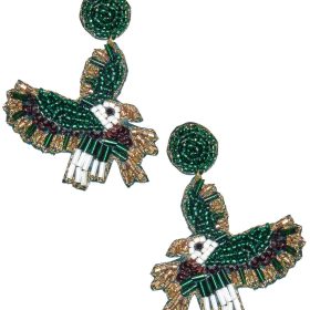 Eagles Body - Fabric Backed Earrings