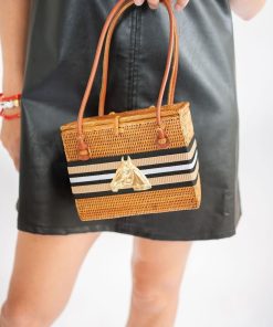 Emory - Black/Tan Stripe Layer with Horsehead