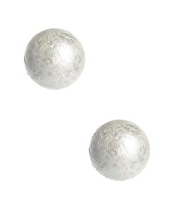 Evie - Cotton Pearl Stud Earring - 18k Gold Plated
