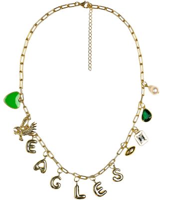 Gameday Charm Necklace - 18k Gold Plated
