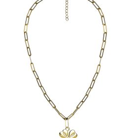 Grace Necklace - 18k Plated Paper Clip Chain-Kristin Kennedy Collection