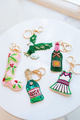 Hand Beaded  - Key Chains - Bag Charm