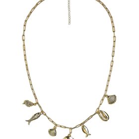 Harbour Charm Necklace - 18k Gold Plated - Belle of the Ball Collection