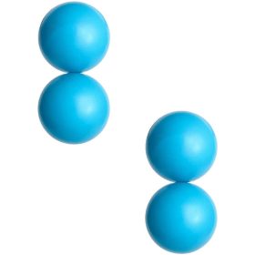 Large Belle Stud Earring Turquoise - Belle of the Ball Collection
