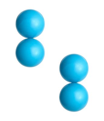 Large Belle Stud Earring Turquoise - Belle of the Ball Collection
