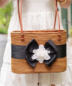 Large Charlotte - Loop Bow with Gardenia