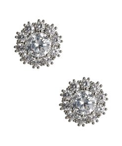 Amy Earrings - Rhinestone Stud - Amy Littleson Collection