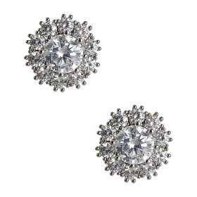 Amy Earrings - Rhinestone Stud - Amy Littleson Collection
