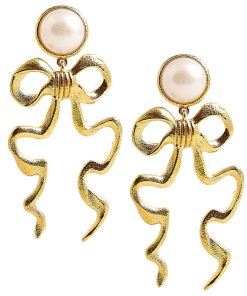 Annabelle - Metal Bow - Earring