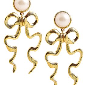 Annabelle - Metal Bow - Earring