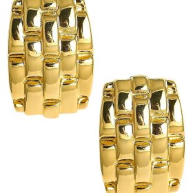 Avery Bamboo Earring Earring  - 18k Gold Plated