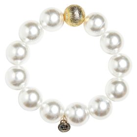 Birdie Bracelet - Pearl and 14mm