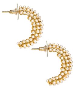 Blakely Hoop Pearl
