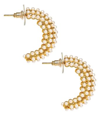 Blakely Hoop Pearl