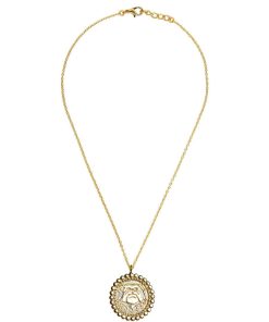 Bulldog Coin Necklace