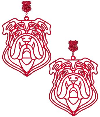 Bulldog - Earrings