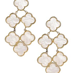 Camilla - Mother of Pearl - Statement Earring