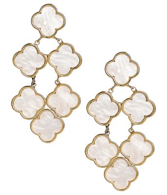 Camilla - Mother of Pearl - Statement Earring