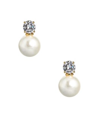 Carolyn - Big Rhinestone and Pearl Stud - Belle of the Ball