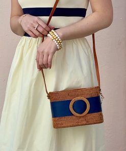Charlotte Small - Bali Round - Navy Band - Sarah Weisbrod