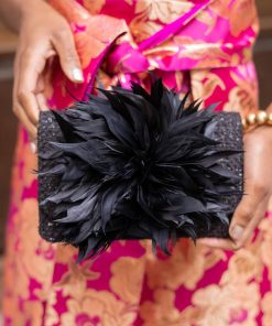 COCO - Feather Clutch