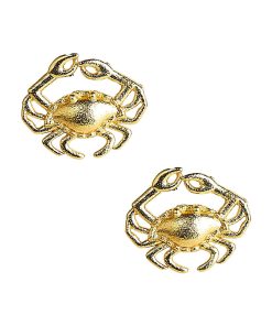 Crab Stud - Gold