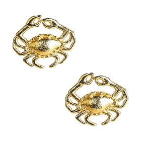 Crab Stud - Gold