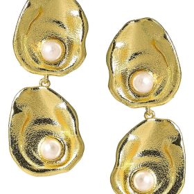 Double Oyster Earring