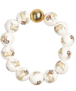 Georgia Beaded Bracelet - Bulldog - Gameday Collection