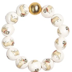 Georgia Beaded Bracelet - Bulldog - Gameday Collection
