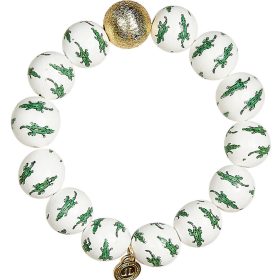 Georgia Beaded Bracelet - Gator - Gameday Collection