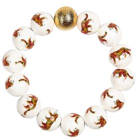Georgia Beaded Bracelet - Tiger - Gameday Collection