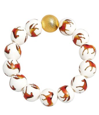 Georgia Beaded Horse Bracelet