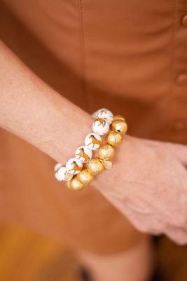 Georgia Beaded Stack - 14mm &  Horse Bracelet