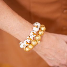 Georgia Beaded Stack - 14mm &  Horse Bracelet