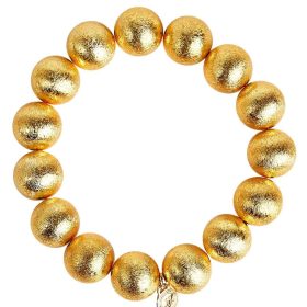 Georgia - Gold Beaded Bracelet