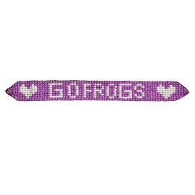 Go Frogs - Flat Adjustable Beaded Bracelet