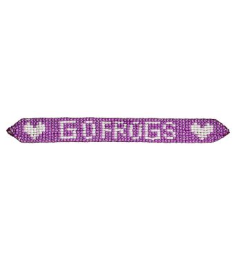 Go Frogs - Flat Adjustable Beaded Bracelet