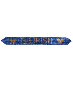 Go Irish - Flat Adjustable Beaded Bracelet