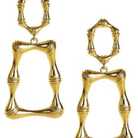Jordan - Statement Bamboo - Earrings