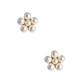 La Fleur - Pearl Cluster Stud - Amy Littleson Collection