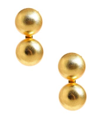 Large Belle Stud - Brushed Gold - Belle of the Ball