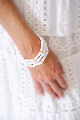 Lucy Bracelet Stack - 3 White