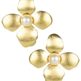 Maggie Earrings - Pearl