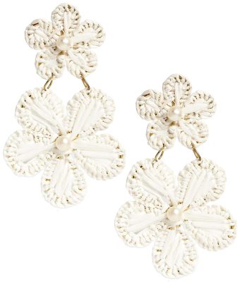 Marigold - Raffia Earring