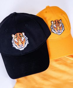 Needlepoint Baseball Hat - Tiger